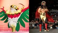 Black and gold mask? Check. Awesome cowl? Check. Brilliant cape? Also check. (Image via Nintendo & WWE)